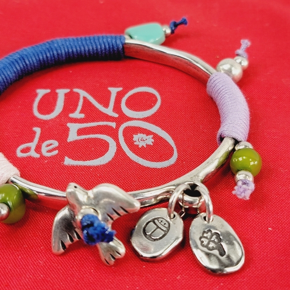 2012 Uno de 50 "La que lo ve" Bangle Bracelet - Picture 4 of 8